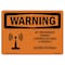 Signmission OSHA Warning Sign, 5" Height, 7" Width, Rf Microwave Energy Controlled Area Custom, Landscape OS-WS-D-57-L-12818 - alternate 1
